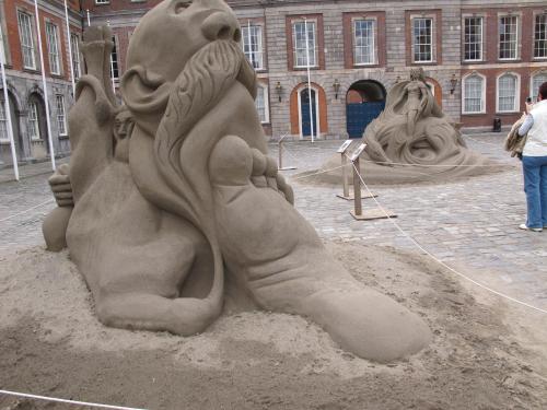 выставка песочных фигур